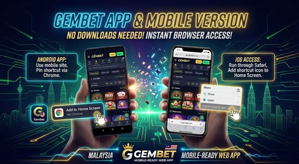 Gembet App & Mobile Version