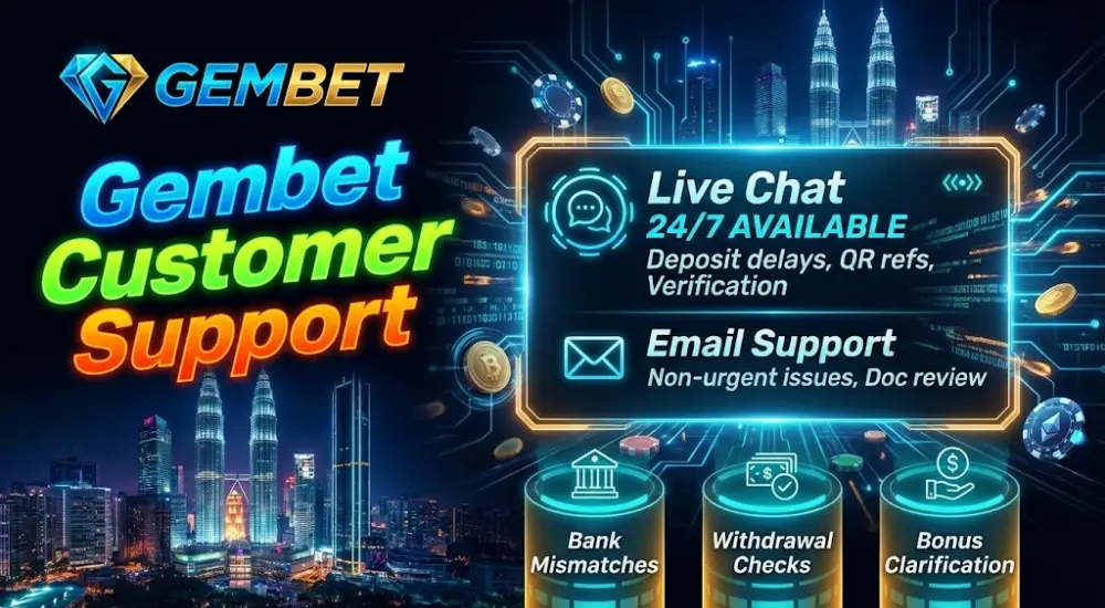 Gembet Customer Support